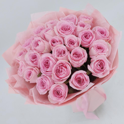 Букет из нежно-розовых роз – элегантность в каждом лепестке Абаза Республика Хакасия